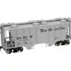 Atlas 31981 N Trainman PS-2 Covered Hopper, D&RGW #18327 - Model Train Junction: Quality Parts and Art Supplies