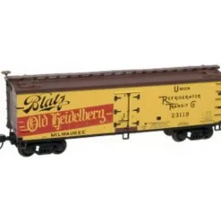 Atlas 41545 N 40'Wood Reefer Blatz Beer #23124 - Model Train Junction: Quality Parts and Art Supplies