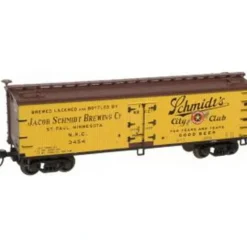 Atlas 41557 N 40'Wood Reefer Schmidt's #3455 - Model Train Junction: Quality Parts and Art Supplies