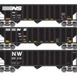 Atlas 2110 NS 90t Hopper 3pk - Model Train Junction: Quality Parts and Art Supplies