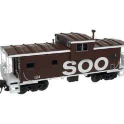 Atlas 3001257 O Extended Vision Caboose, SOO - Model Train Junction: Quality Parts and Art Supplies