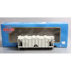 Atlas 8385-1 O Gauge Chicago & North Western Covered Hopper Car #68265 (3 Rail) - Model Train Junction: Quality Parts and Art Supplies
