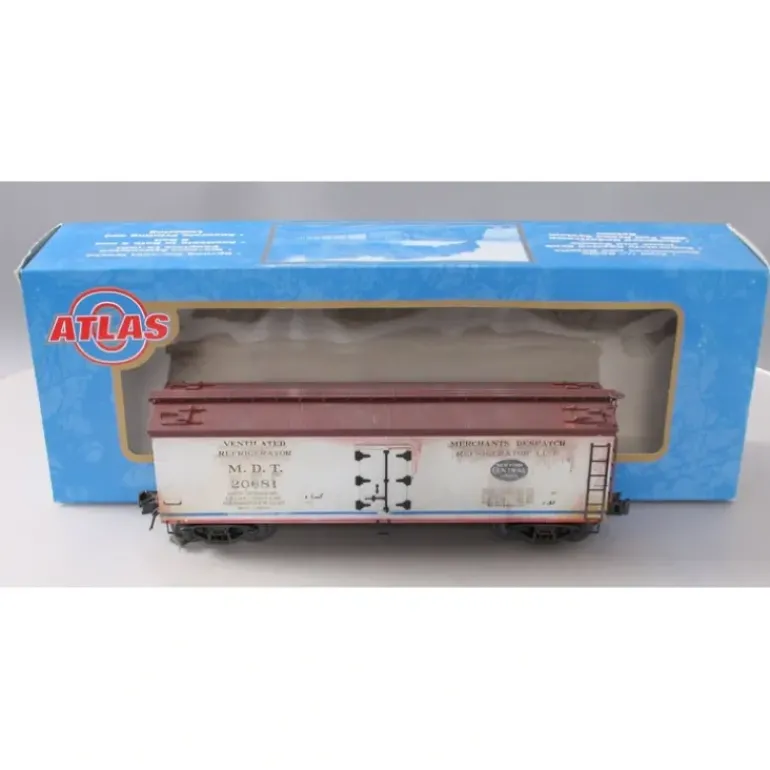 Atlas 6700 O Gauge Refrigerator Car - Model Train Junction: Quality Parts and Art Supplies