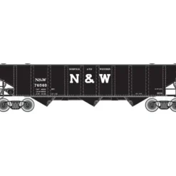 Atlas 968 O N&W 70-Ton 3-Bay Hopper - 2-Rail - Model Train Junction: Quality Parts and Art Supplies