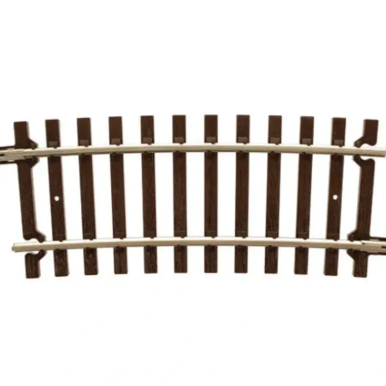 Atlas 7012 O 2-Rail 40.5" Radius 1/3 Curve Track (Pack of 2) - Model Train Junction: Quality Parts and Art Supplies