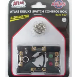 Atlas 57 O Scale Illuminated Deluxe Switch Control Box - Model Train Junction: Quality Parts and Art Supplies