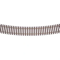 Atlas 7011 O Scale 40.5" Radius Full Curve W/Brown Ties Track (2-Rail) - Model Train Junction: Quality Parts and Art Supplies