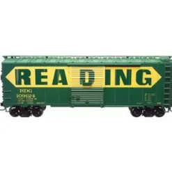 Atlas 554 O Scale Reading 40 Foot Boxcar (2-Rail) - Model Train Junction: Quality Parts and Art Supplies