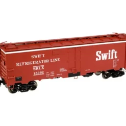 Atlas 8534-2 O Scale Swift 40' Steel Reefer #15392 (3 Rail) - Model Train Junction: Quality Parts and Art Supplies