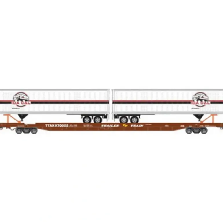 Atlas 69894 O Scale TPTX 89'4"Flatcar #970022 (3 Rail) - Model Train Junction: Quality Parts and Art Supplies