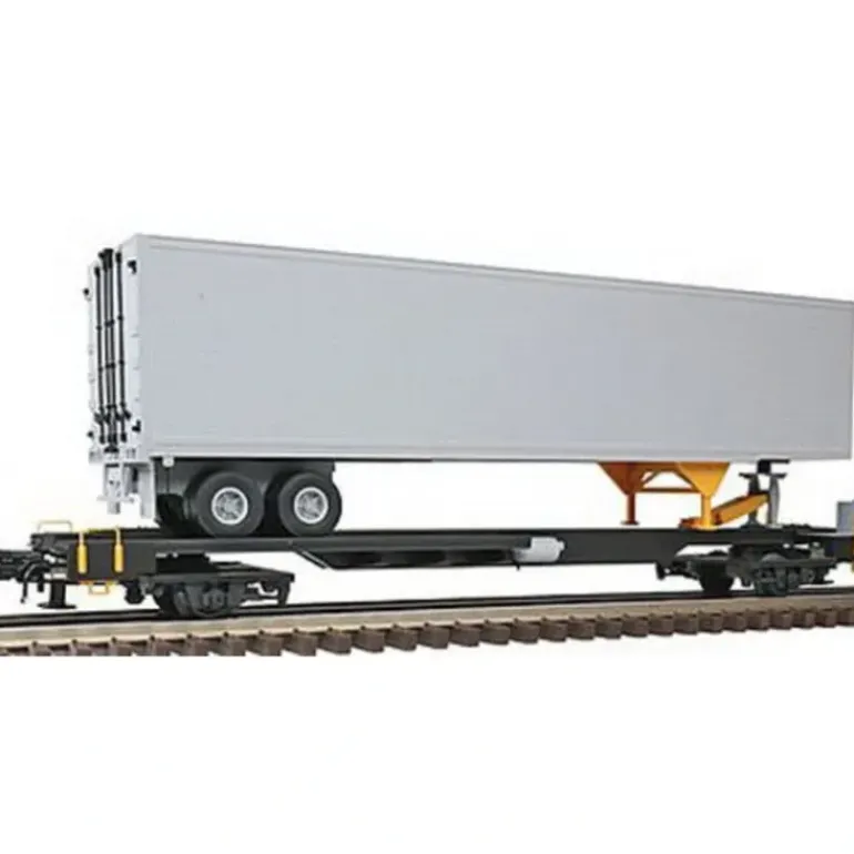 Atlas 6950 O Scale Undecorated 45' Front Runner Trailer (3 Rail) - Model Train Junction: Quality Parts and Art Supplies