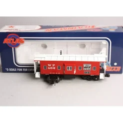 Atlas 0743 O Trainman Bay Window Caboose, WP - Model Train Junction: Quality Parts and Art Supplies