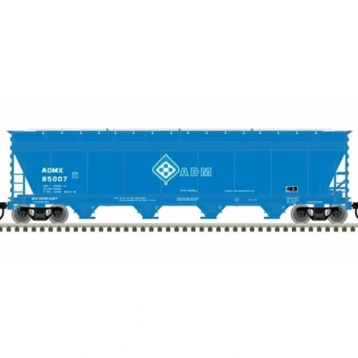 Atlas Master Line HO 20006385 ACF 5250 Covered Hopper, ADM #85007 - Model Train Junction: Quality Parts and Art Supplies