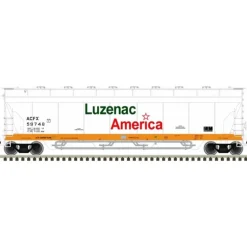 Atlas Master Line, HO Scale, 20006274 5701 Pressureaide Hopper, Luzenac America, #59762 - Model Train Junction: Quality Parts and Art Supplies