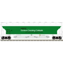 Atlas Master Line, HO Scale, 20006277, 5701 Pressureaide Hopper, Grace Davison, #59783 - Model Train Junction: Quality Parts and Art Supplies
