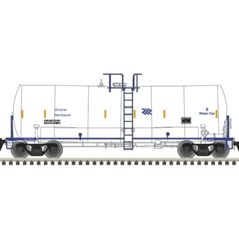 Atlas Master Line, N Scale, 50006466, Trinity 17,600 Gallon Corn Syrup Tank Car, Ontario Northland, #8 - Model Train Junction: Quality Parts and Art Supplies