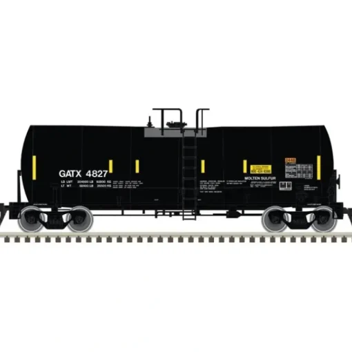 Atlas Master Line, N Scale, 50006445, Trinity 17,600 Gallon Corn Syrup Tank Car, GATX, #4856 - Model Train Junction: Quality Parts and Art Supplies