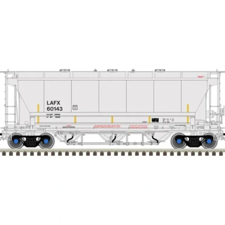 Atlas Master Line Plus, HO Scale, 20006848, Trinity 3230 Covered Hopper, LaFarge North America, LAFX, #60170 - Model Train Junction: Quality Parts and Art Supplies