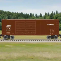 Atlas, N Scale, 50006191, 40' Double-Door Boxcar, Canadian National, #587384 - Model Train Junction: Quality Parts and Art Supplies
