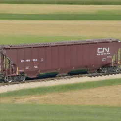 Atlas Trainman, HO Scale, 20006655, Thrall 4750 Hopper, Canadian National (IC) #769606 - Model Train Junction: Quality Parts and Art Supplies