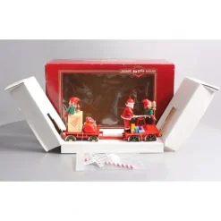 Bachmann 96241 #2 Christmas Handcar w/Santa & Elf - Metal Wheels - Model Train Junction: Quality Parts and Art Supplies