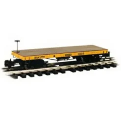 Bachmann 95612 Baltimore and Ohio 20' Flatcar - Model Train Junction: Quality Parts and Art Supplies