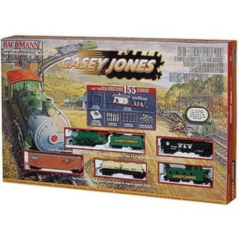 Bachmann 00617 Casey Jones HO Gauge Steam Train Set - Model Train Junction: Quality Parts and Art Supplies