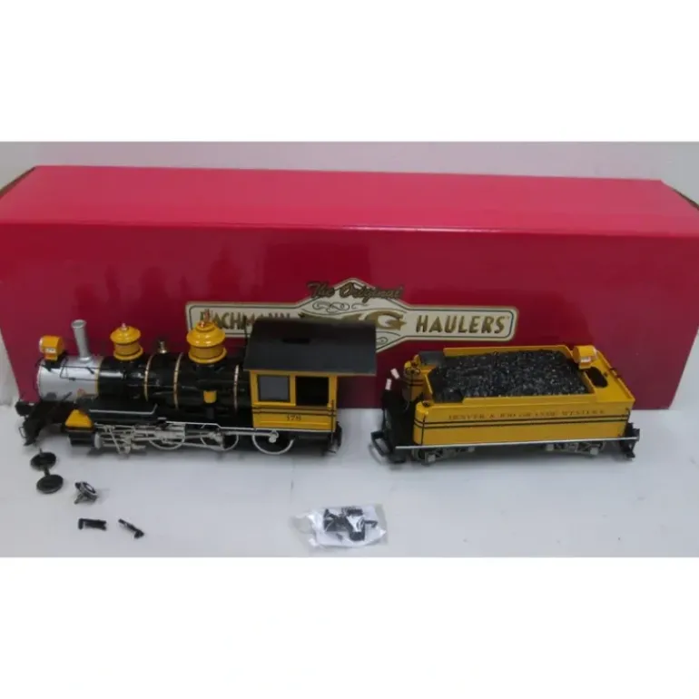 Bachmann 81088 D&RGW 10th Anniv. 4-6-0 Steam Locomotive & Tender - Model Train Junction: Quality Parts and Art Supplies