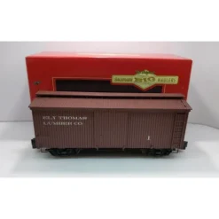 Bachmann 95327 Ely Thomas Lumber 20' Boxcar - Model Train Junction: Quality Parts and Art Supplies