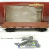 Bachmann 95627 Ely-Thomas Flatcar with Stakes (Metal Wheels) - Model Train Junction: Quality Parts and Art Supplies