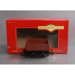 Bachmann 92502 G Brown Side Dump Car - Model Train Junction: Quality Parts and Art Supplies