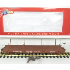 Bachmann 88397 G Denver & Rio Grande Western Flat Car with Stakes - Model Train Junction: Quality Parts and Art Supplies