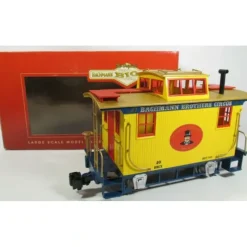 Bachmann 98385 G Scale Bachmann Brothers Circus Caboose #40 - Model Train Junction: Quality Parts and Art Supplies