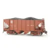 Bachmann 88998 G Scale D&RGW 2-Bay Steel Hopper w/Metal Wheels - Model Train Junction: Quality Parts and Art Supplies