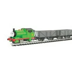 Bachmann 90069 G Scale Percy with Troublesome Trucks Electric Train Set - Model Train Junction: Quality Parts and Art Supplies