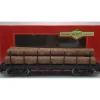 Bachmann 98470 G Scale Undecorated Flat Car with Logs - Model Train Junction: Quality Parts and Art Supplies