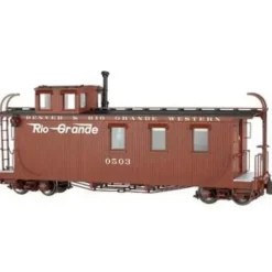 Bachmann 88797 G Spectrum D&RGW Long Caboose (Metal Wheels) #0503 - Model Train Junction: Quality Parts and Art Supplies