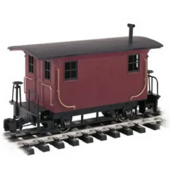 Bachmann 93170 G Undecorated Logging Caboose - Model Train Junction: Quality Parts and Art Supplies