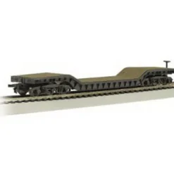 Bachmann 18349 HO 52' Center-Depressed Flat Car with No Load - Model Train Junction: Quality Parts and Art Supplies