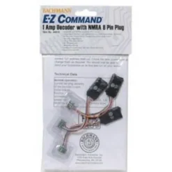 Bachmann 44916 HO 1-Amp DCC Decoder ( 28/128 Speed Step ) w/ 8-Pin Plug - Model Train Junction: Quality Parts and Art Supplies