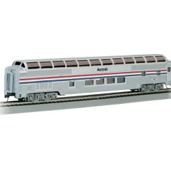 Bachmann 13032 HO Amtrak Phase II 85' Budd Full Dome Passenger Car - Model Train Junction: Quality Parts and Art Supplies