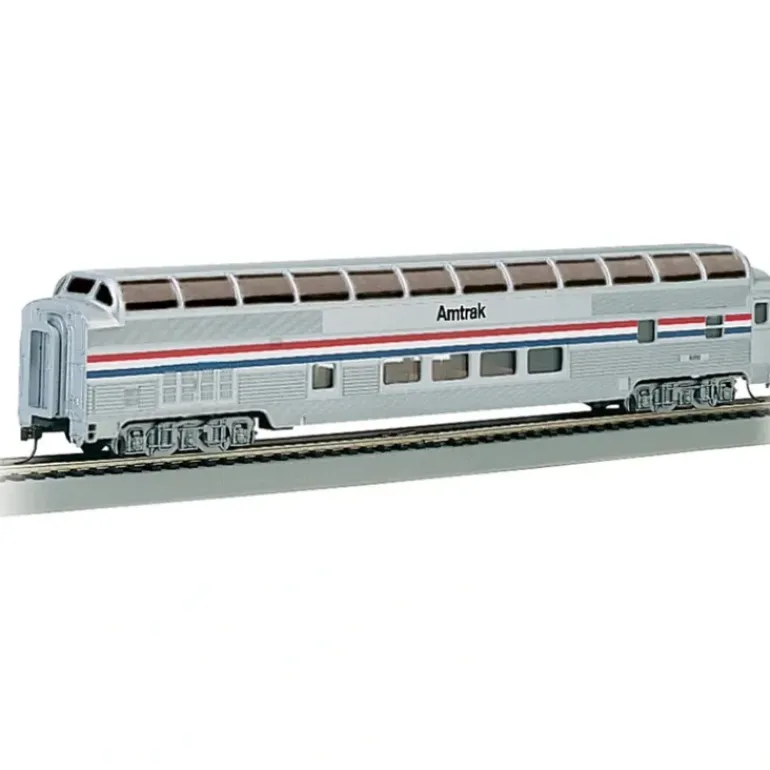 Bachmann 13032 HO Amtrak Phase II 85' Budd Full Dome Passenger Car - Model Train Junction: Quality Parts and Art Supplies