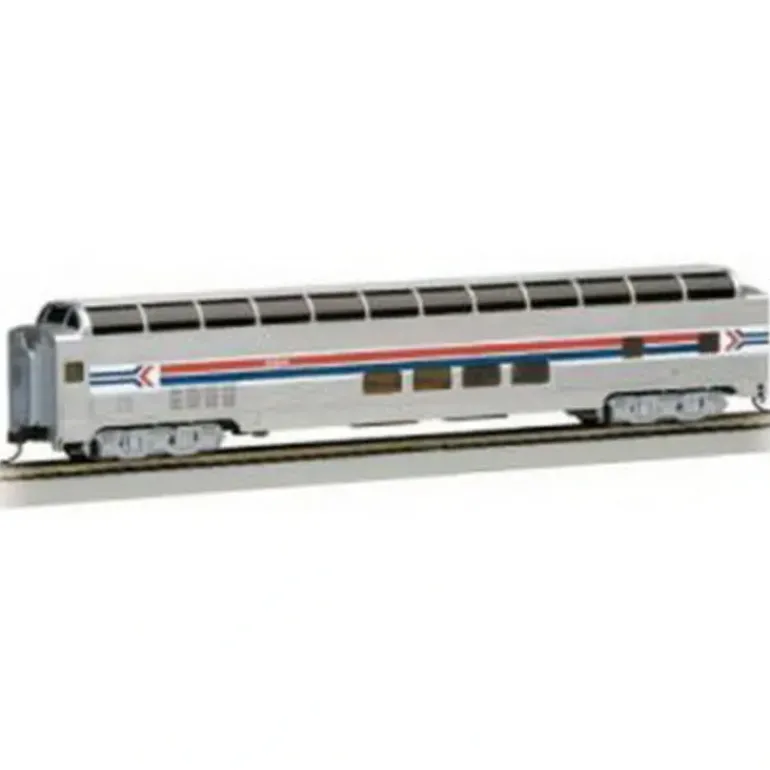Bachmann 13005 HO Amtrak Phase I 85' Budd Full Dome Passenger Car - Model Train Junction: Quality Parts and Art Supplies