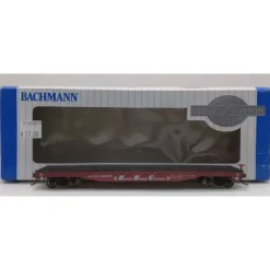 Bachmann 17302 HO Atchison, Topeka and Santa Fe 52'' Flat Car - Model Train Junction: Quality Parts and Art Supplies