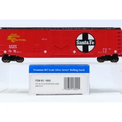 Bachmann 18002 HO Atchison, Topeka & Santa Fe 50' Plug-Door Box Car #13913 - Model Train Junction: Quality Parts and Art Supplies
