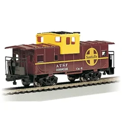 Bachmann 17702 HO Atchison, Topeka & Santa Fe 36' Wide-Vision Caboose - Model Train Junction: Quality Parts and Art Supplies