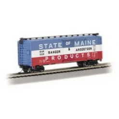 Bachmann 17038 HO Bangor and Aroostook 40' Box Car #5226 - Model Train Junction: Quality Parts and Art Supplies