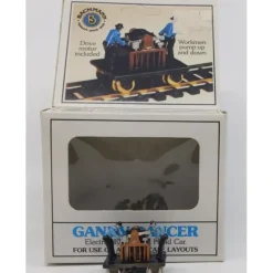Bachmann 46202 HO Brown Gandy Dancer Operating Hand Car - Model Train Junction: Quality Parts and Art Supplies
