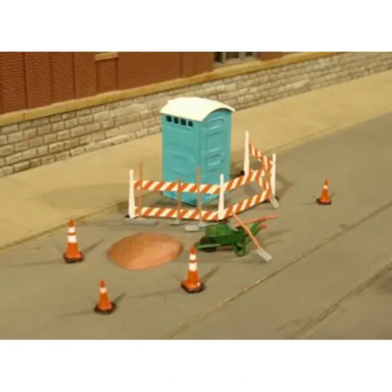 Bachmann 33114 HO Building Site Accessories - Model Train Junction: Quality Parts and Art Supplies