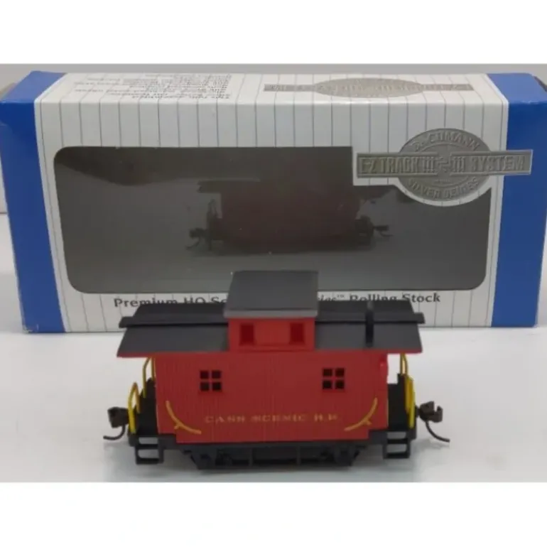 Bachmann 18445 HO Cass Scenic Railroad Wood 4-Wheel Bobber Caboose - Model Train Junction: Quality Parts and Art Supplies